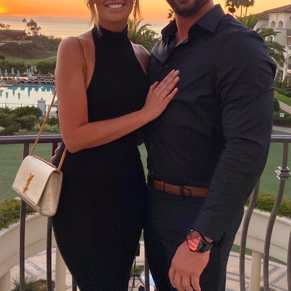 Priced to sell! Saint Laurent Monogram YSL Medium Grain de Poudre Chain Bag. - Picture 9 of 9